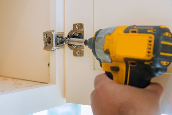 Cupboard Door Hinge Repair in Mckinney